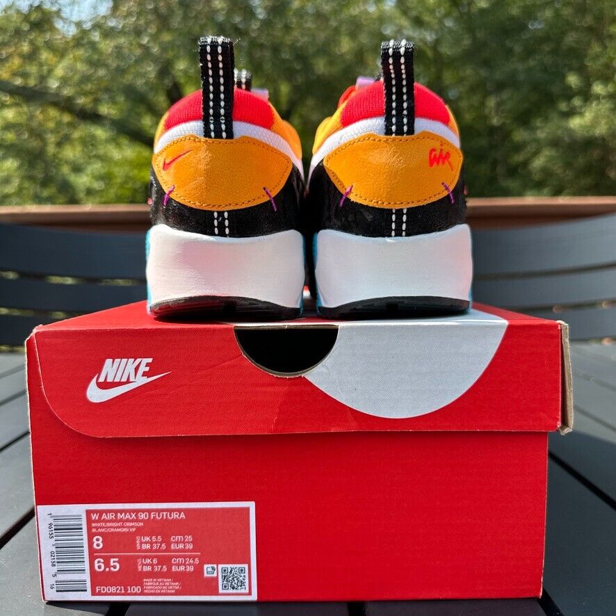 Size 8 - Nike Air Max 90 Futura Lunar New Year White/Black Size 8 - Nike Air Max 90 Futura Lunar New Year White/Black