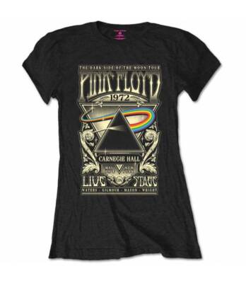 PINK FLOYD Carnegie Hall Poster Camiseta Licencia oficial Chica RockOff PFTEEP78