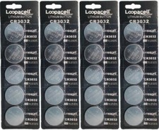 Loopacell CR3032 CR 3032 Lithium 3V 20 Batteries