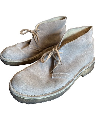 Heschung GENET Chukka Desert Boots Taupe Suede Size UK 9.5  display picture 1