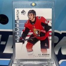 2019-20 SP Authentic #233, JC BEAUDIN RC FW 🔥🔥🔥 Future Watch Rookie /999