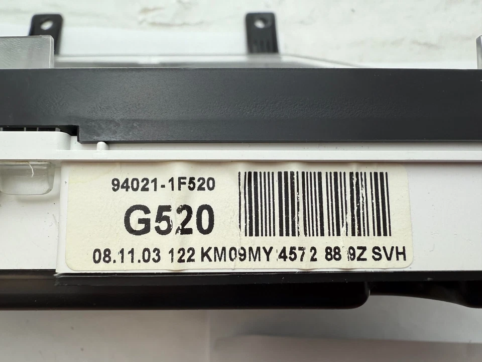 Speedometer 2009 2010 Kia Sportage 2.7L w/trip computer 181,816 Miles - Image 3 of 3