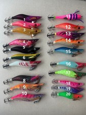 Yamashita Egi 2.5 White Squid Fishing Lure for Eging, Boat, Saltwater