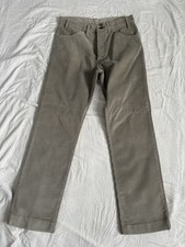 Levi's 519 Gray Corduroy Men's Regular Straight Leg Pants W34 L32