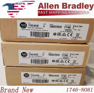 New Factory Sealed AB 1746-NO8I /A Analog Output Module Free Shipping PLC 1PC US