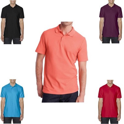 Gildan Softstyle Double Piqué Herren Männer Polo Shirt Baumwolle S bis 4XL