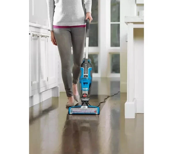 BISSELL Multi-Surface Floor Cleaner CrossWave Model 1713, in Titanium & Blue - Image 4 of 4