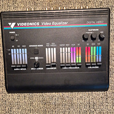 Videonics Video Equalizer Video Processor, Audio Mixer, S-Video Composite Audio