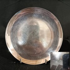 Lino Sabattini sotto bottiglia piattino silver plate anni 50 60 900 Argento 