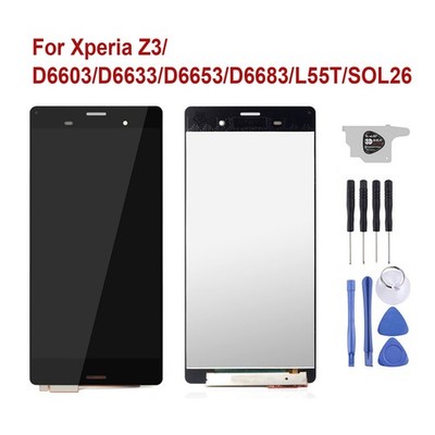 LCD Touch Screen Replacement For Xperia Z3/D6603/D6633/D6653/D6683/L55T/SOL26