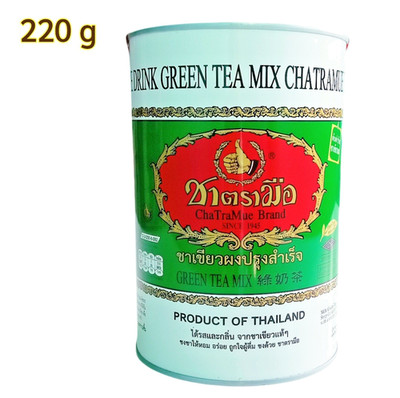 ChaTraMue Green Tea Mix Powder Tin Can 7.76 oz (220 g)【US DDP】