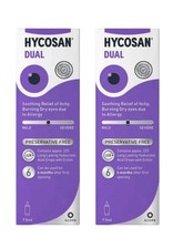Hycosan Dual Eye Drops, Preservative-Free, 7.5ml, Pack of 2