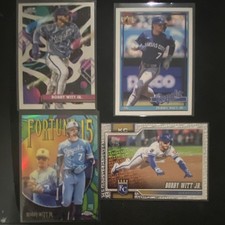 Topps 2025 Bobby Witt Jr. Kansas City Royals Fortune 15 (4 Card Lot)