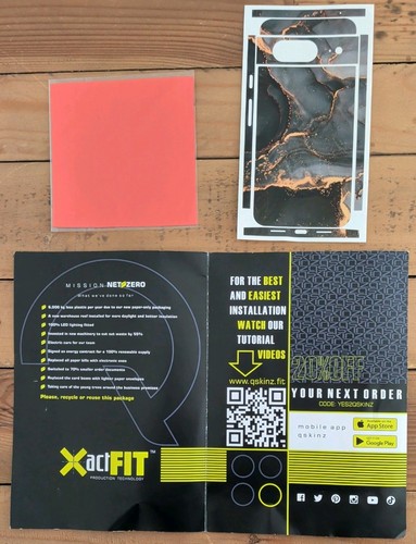 Google Pixel 8 Qskinz Vinyl Wrap Quality Film Cover Wraps - Picture 3 of 5