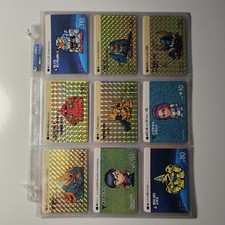 SD Gundam Carddass, 125 through 165, 41 Card Set, 1989 Bandai