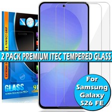 For Samsung Galaxy S26 FE Screen Protector Clear Gorilla Tempered Glass Cover