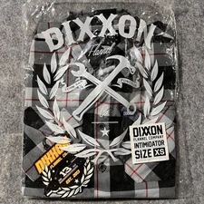 Dixxon Flannel Intimidator Shirt Mens XS Dale Earnhardt Nascar Long Sleeve NWT