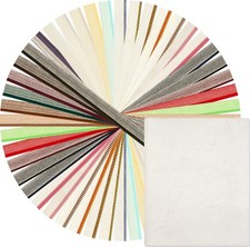 Harloon 48 Pcs 11.8" Long Book Binding Headbands Endbands and 39" x 45" Book...