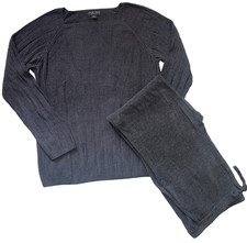 Barefoot Dreams CozyChic Ultra Lite Coastal Pullover  Jogger Pant Set 1X NWOT