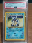 1999 Pokemon Wartortle Base Set 042/102 Shadowless PSA 9