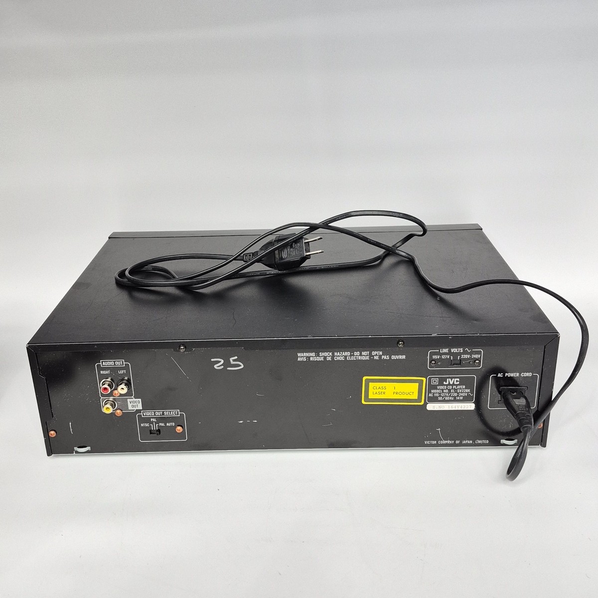 IU CD 一式 JVC XL-SV22 Karaoke CD+G VCD Video CD Player Dual Mic Inputs