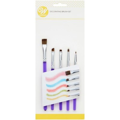 Wilton Torten Deko Pinsel Set 5-tlg. Kuchenpinsel Icing Fondant Cupcacke