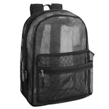 Transparent Mesh Backpacks for , Beach, Travel - Mesh See Through Backpack wi...