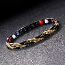 Copper Magnetic Bracelet Energy Healing Therapy Arthritis Pain Relief Men Women