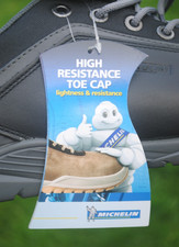 💥Michelin  Lithium Safety Shoes  UK 12  🍒  Work Trainers Metal Free RRP £130💥