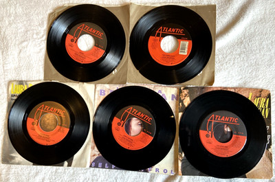 45 RPM-Laura Branigan-X5-Gloria/Lucky One/Self Control/Shatter Glass+1- Ex+Vinyl