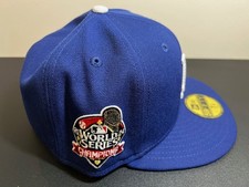 Dodgers 2024 WORLD SERIES CHAMPIONS New Era 59FIFTY Fitted Cap 7 1/8 -NEW (RARE)