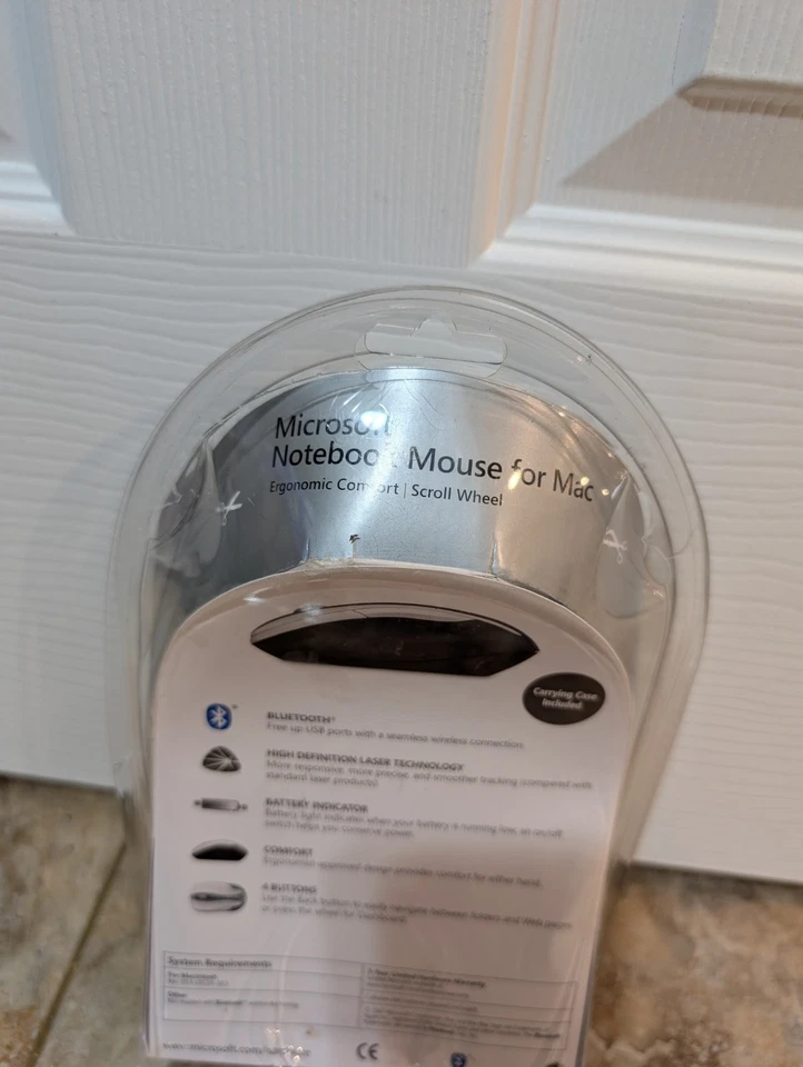 Microsoft Notebook Bluetooth Mouse 5000 Apple Compatible Model 1077 NIB - Image 4 of 4