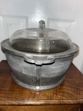 Vintage Guardianware Service 3QT aluminum hammered cookware w/ovenproof lid