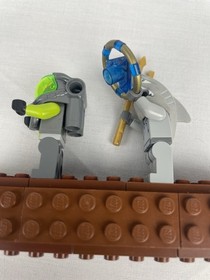 LEGO Atlantis Exploration HQ (8077) Used, and Atlantis (8057) Wreck Raider.