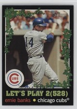 2020 Topps Heritage High Number Let's Play 2 Ernie Banks #LP2-10 HOF v5j