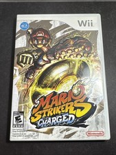 Mario Strikers Charged Nintendo Wii Video Game CIB Complete In Box