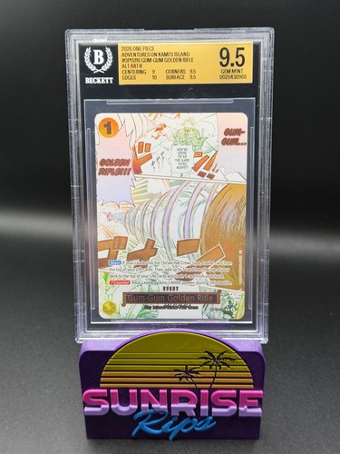 Gum-Gum Golden Rifle (Alternate Art) graded BGS 9.5 for sale on eBay