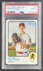 SHOHEI OHTANI PSA 8 2022 TOPPS HERITAGE #150 ANGELS 3909