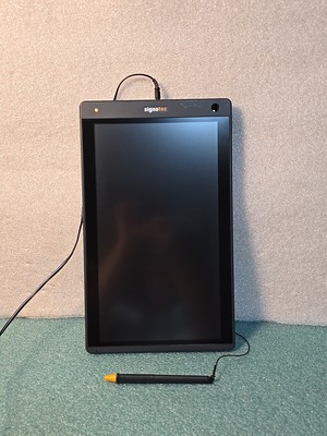 signotec LCD Signature Pad Alpha 15.6 Zoll ST-A4E-2-UE100/Defekt #A1