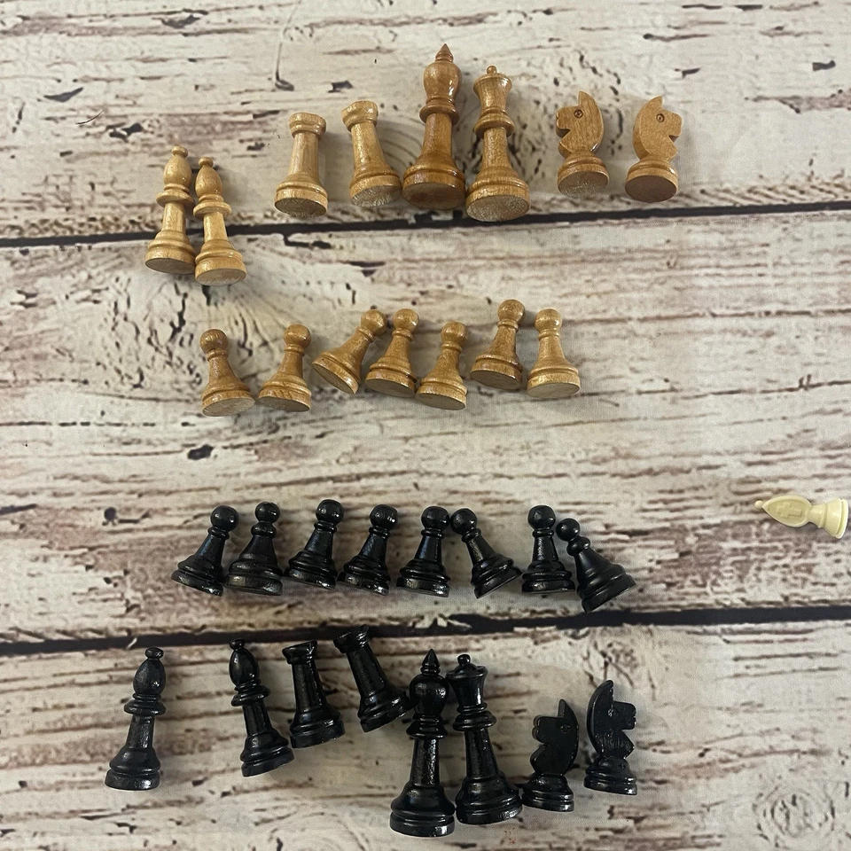 Vintage W.M.F. Juego de ajedrez Drueke - Análisis muy antiguo pequeño y poderoso años 20 Foto 4 de 4