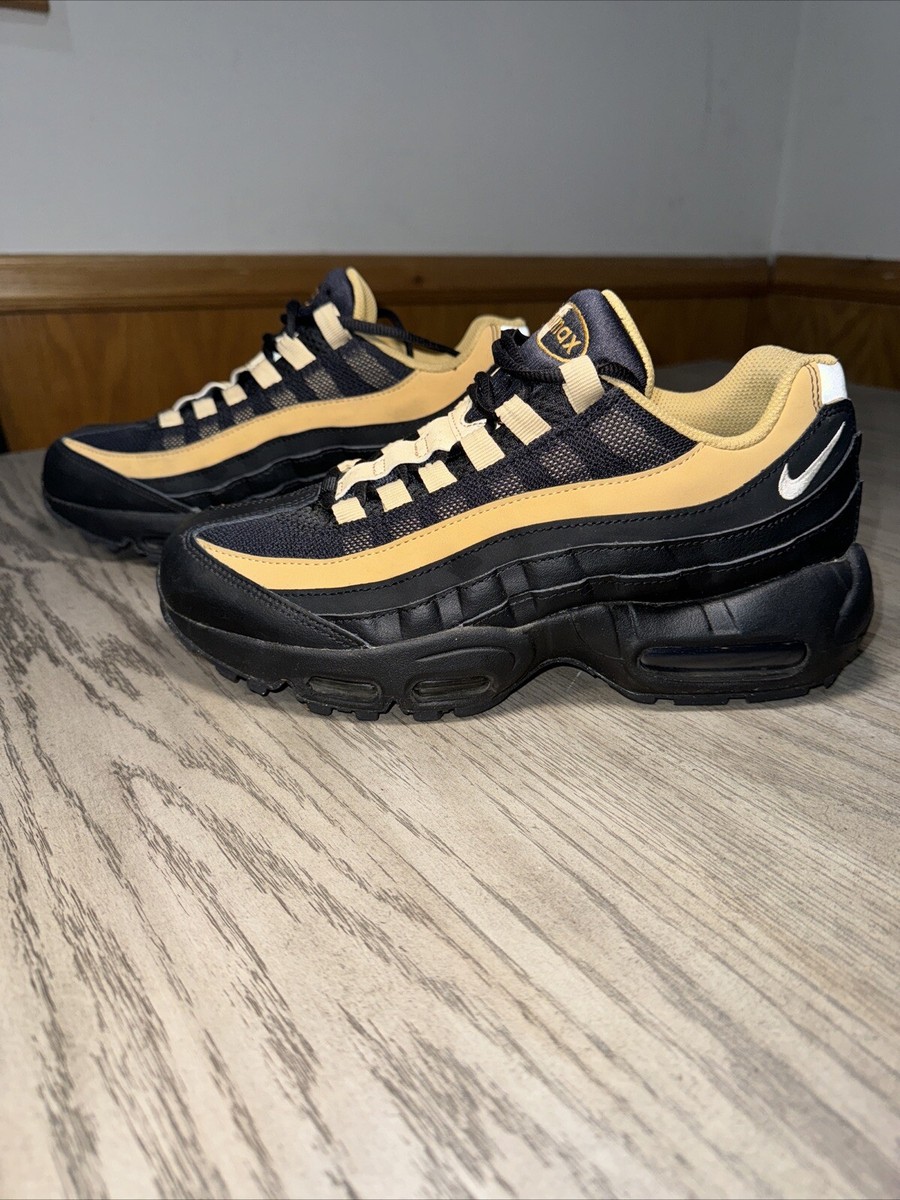 Nike Air Max 95 Recraft GS 'Black Elemental Gold' Size 7Y