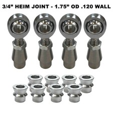 34 4-link Rod End Kit-1.75 Od-.120- With Hms