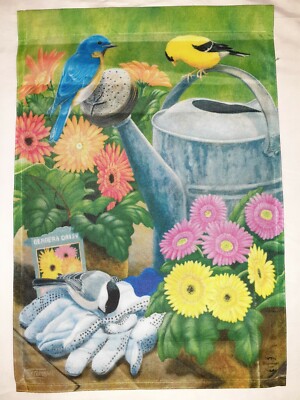 Garden Party Garden Flag 12.5inx18in One Sided 