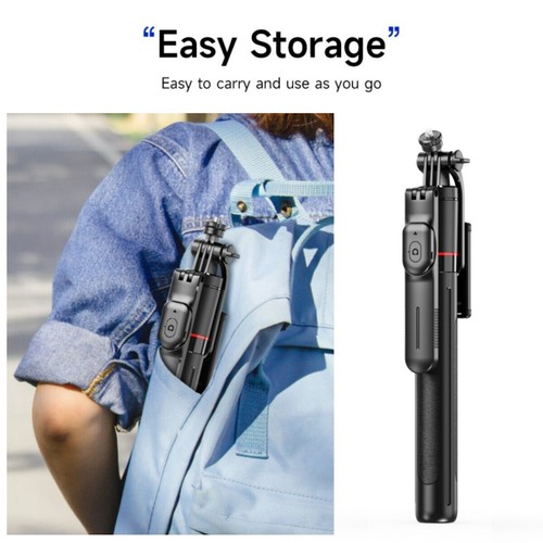 67" Phone Tripod Selfie stick w/ Remote Extendable Aluminum For CellPhone GoPro - 第 10/13 張圖片