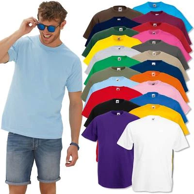 5er/10er Fruit of the Loom T-Shirt Herren Shirts Valueweight Sets Tshirt S - XXL - Bild 1 von 4
