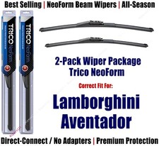2-Pack Super-Premium NeoForm Wipers fit 2019+ Lamborghini Aventador -162813/2413