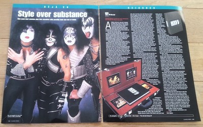 KISS Box Set review UK ARTICLE / clipping
