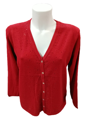 ghiacchino Donna Cardigan Invernale Con Bottoni Maglione Regular Fit 48 50  | eBay