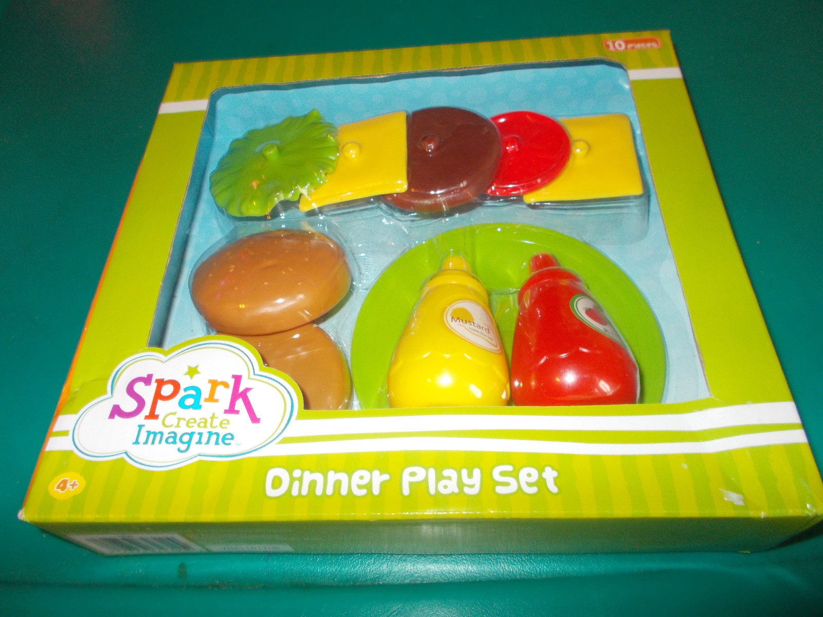 spark create imagine wooden train set