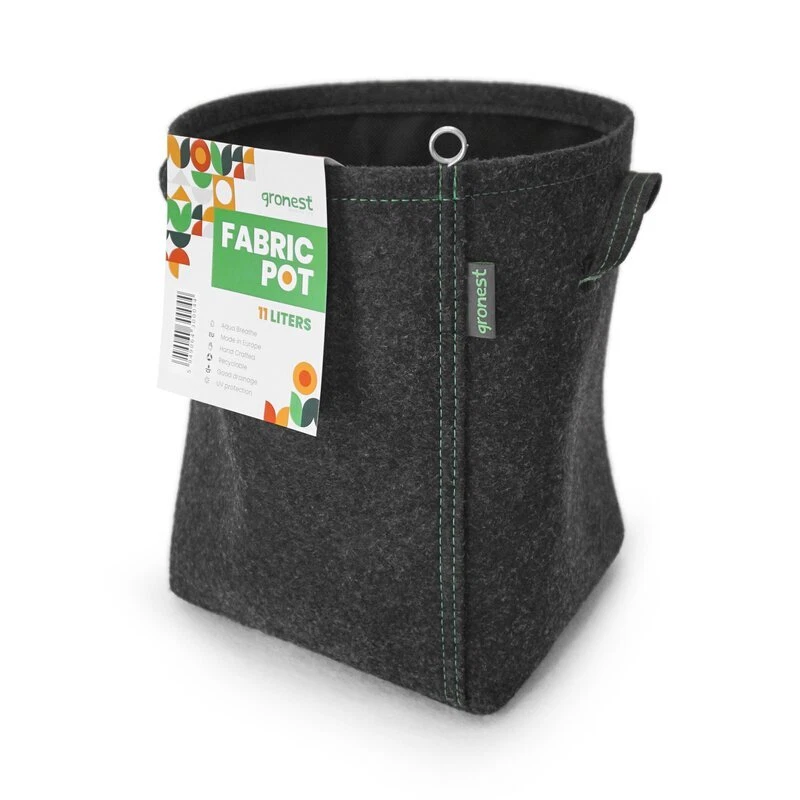 VASO VIVAIO, VASO DA COLTIVAZIONE, VASO IN PLASTICA 9,5 LT 24X24H VASO – Vivaio Garden Forest